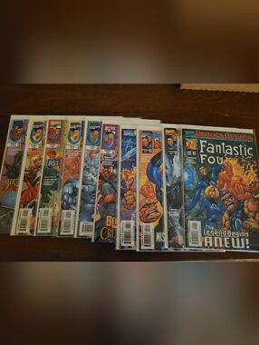 1-10 - 1998 Fantastic Four Marvel comics.